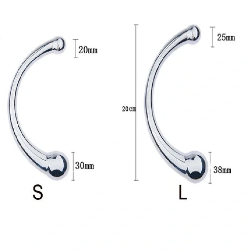 Ended Hook Stainless Double Anal Elegant Steel 5858 0328